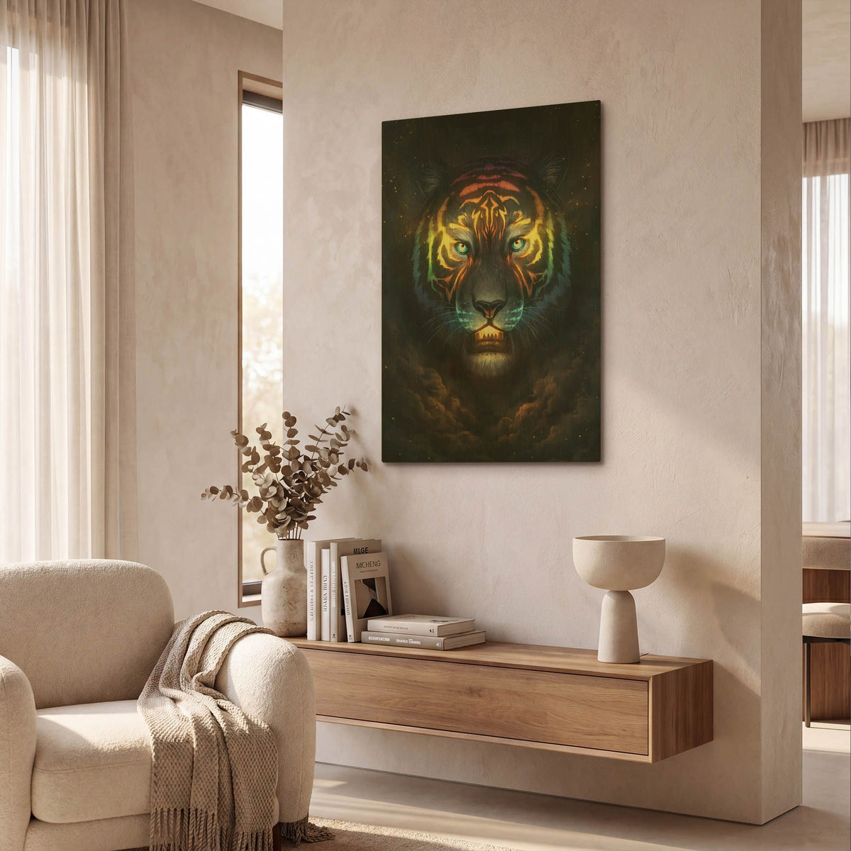 'JOJOES273425-Colorsoul' By JoJoes Art Gold Metal Wall Art