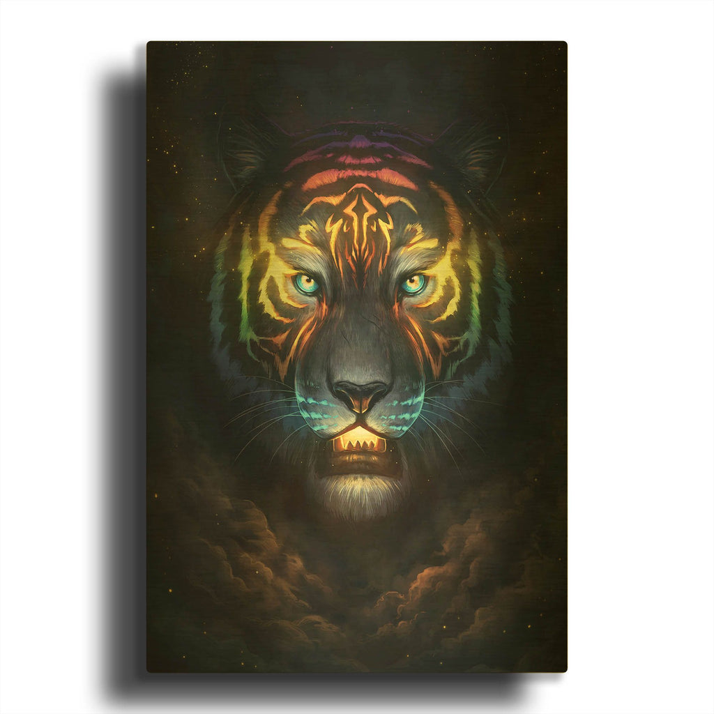 'JOJOES273425-Colorsoul' By JoJoes Art Gold Metal Wall Art