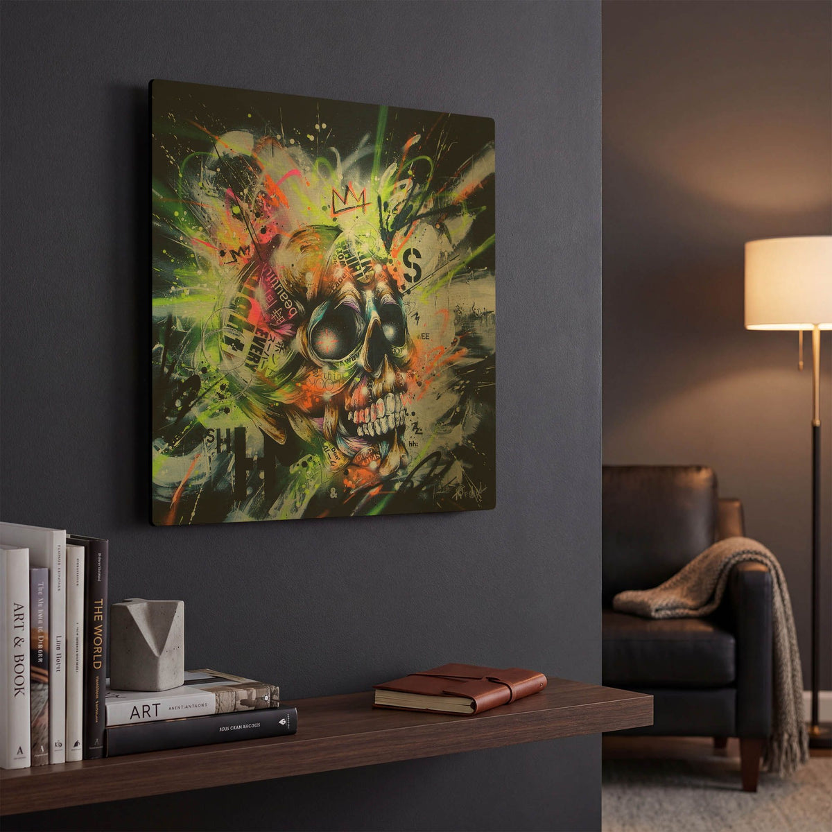 'Shine' By Taka Sudo Gold Metal Wall Art