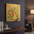 'Unison' By Taka Sudo Gold Metal Wall Art