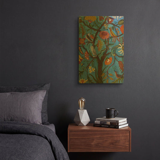 'Living Tree' By Catherine A Nolin Gold Metal Wall Art