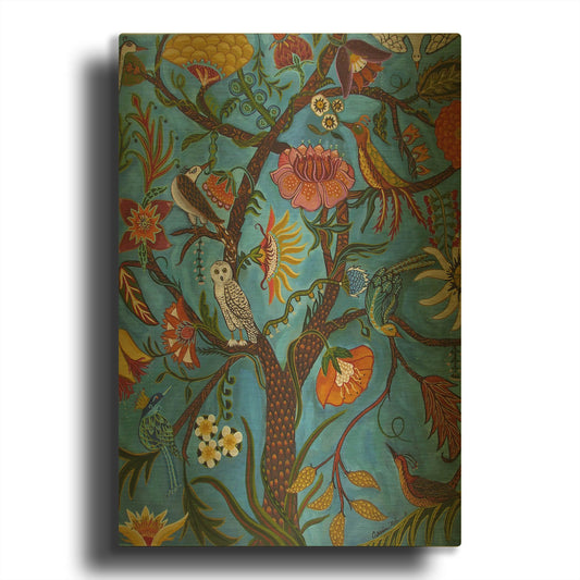 'Living Tree' By Catherine A Nolin Gold Metal Wall Art