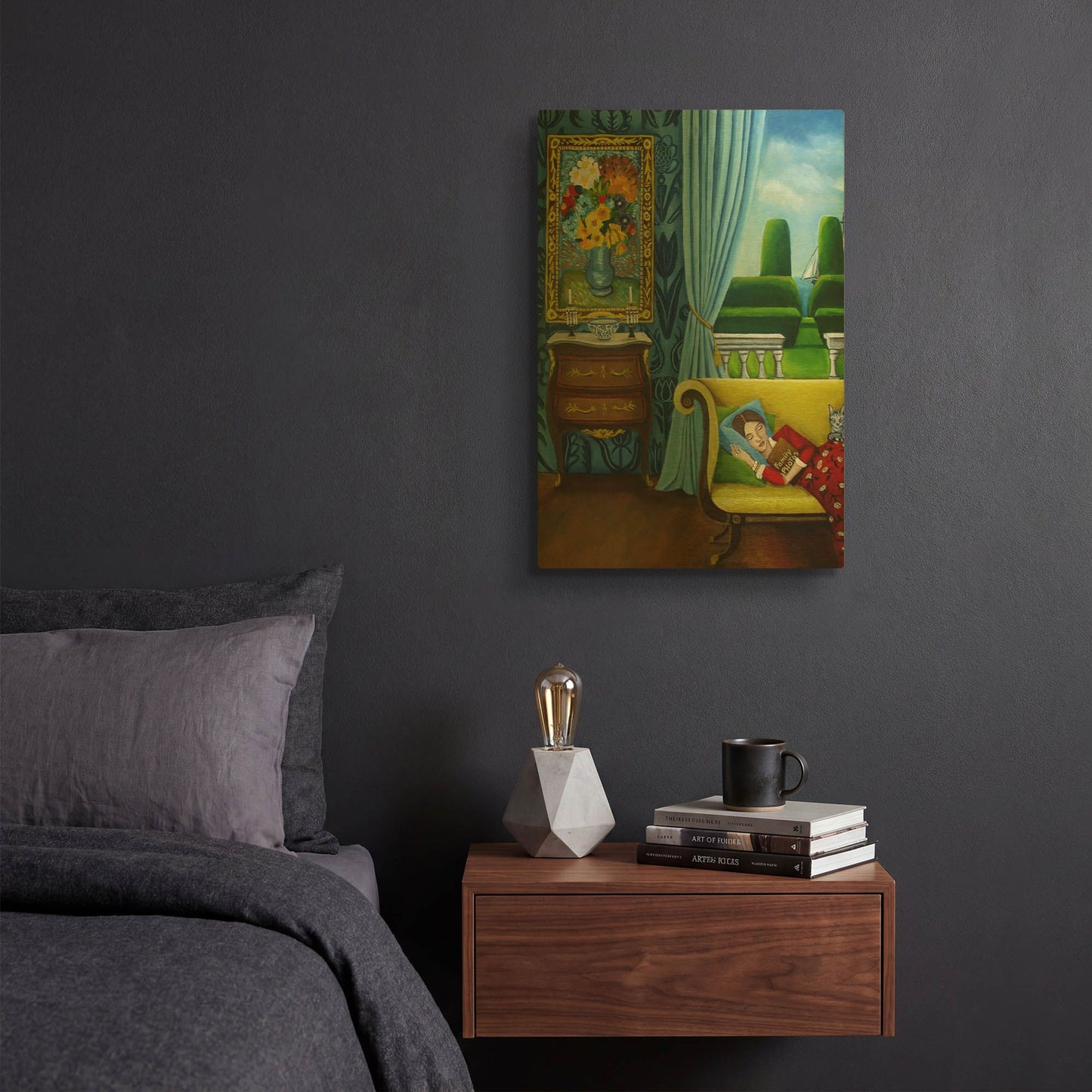 'Family Photo' By Catherine A Nolin Gold Metal Wall Art