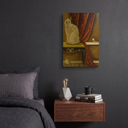 'Three Amigos' By Catherine A Nolin Gold Metal Wall Art