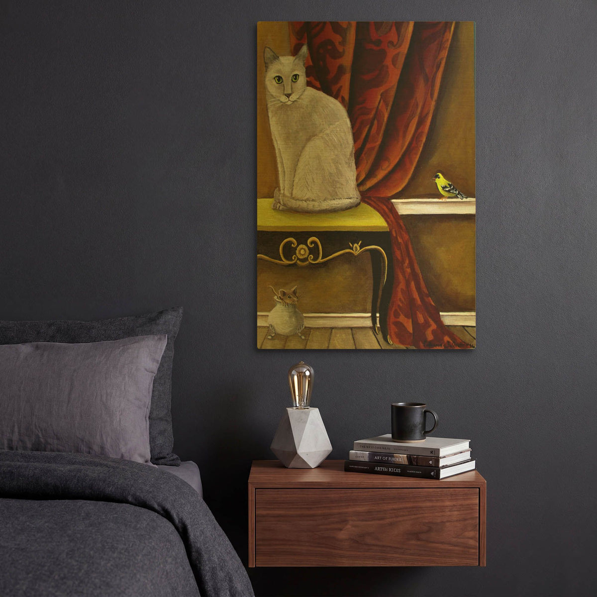 'Three Amigos' By Catherine A Nolin Gold Metal Wall Art