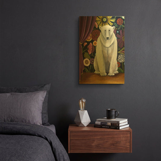 'Curtain Call' By Catherine A Nolin Gold Metal Wall Art