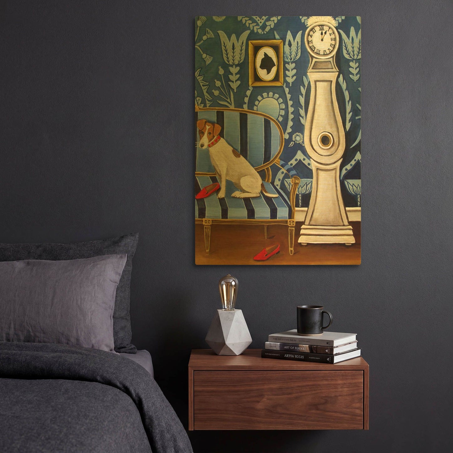'Pradaj' By Catherine A Nolin Gold Metal Wall Art