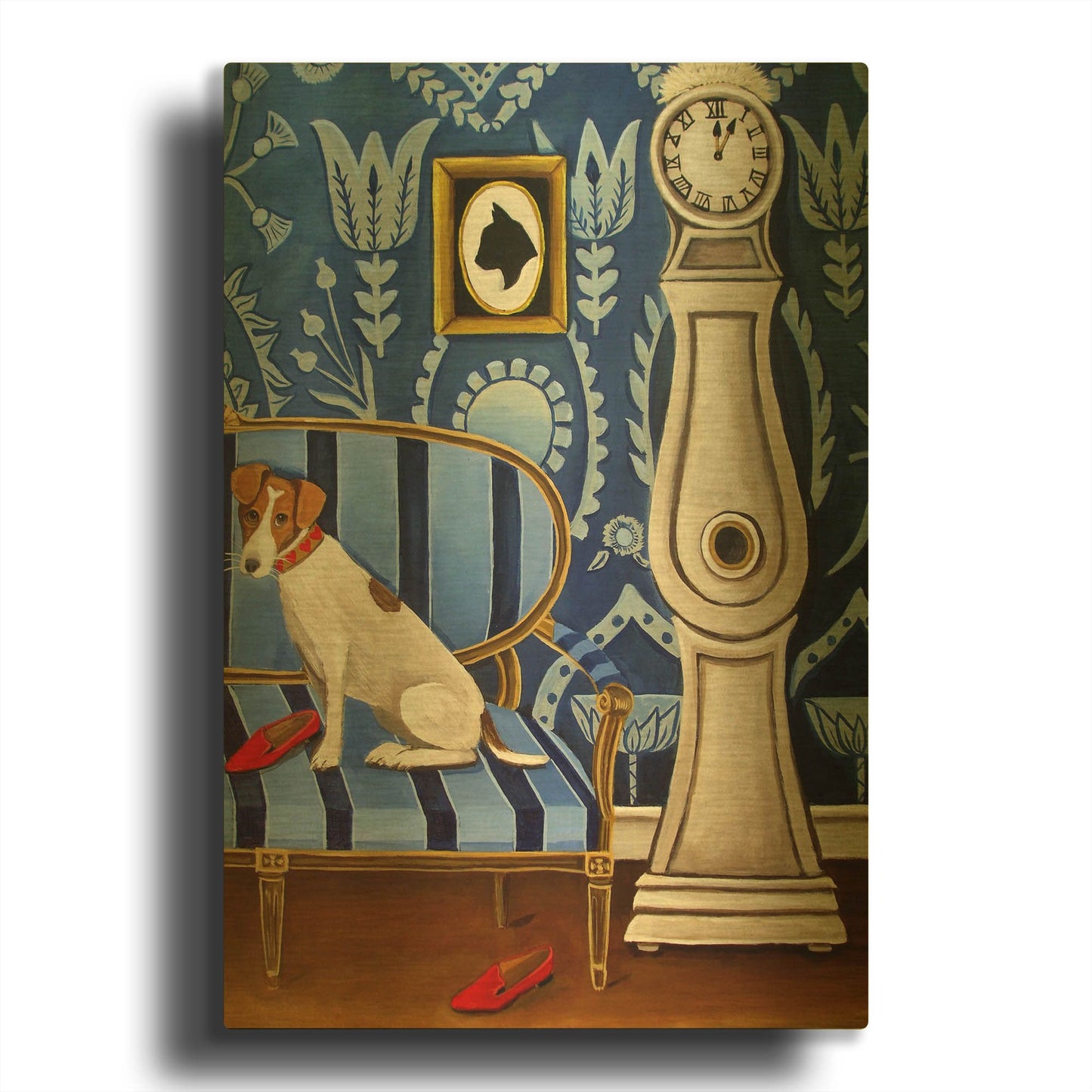 'Pradaj' By Catherine A Nolin Gold Metal Wall Art