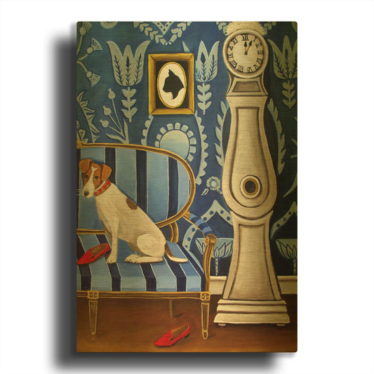 'Pradaj' By Catherine A Nolin Gold Metal Wall Art