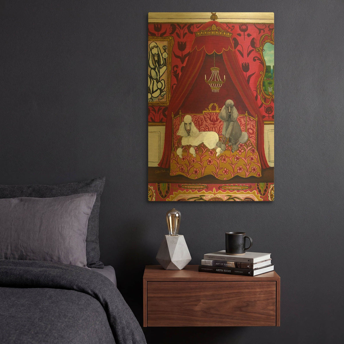 'The One Percent Good' By Catherine A Nolin Gold Metal Wall Art