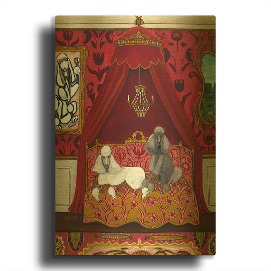 'The One Percent Good' By Catherine A Nolin Gold Metal Wall Art