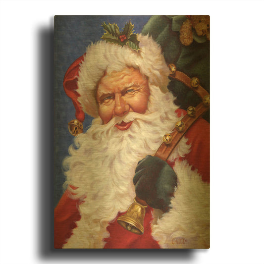 'St. Nick' By Christopher Nick Gold Metal Wall Art