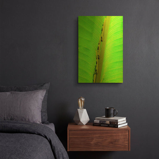 'Following The Leader' By Dana Brett Munach Gold Metal Wall Art
