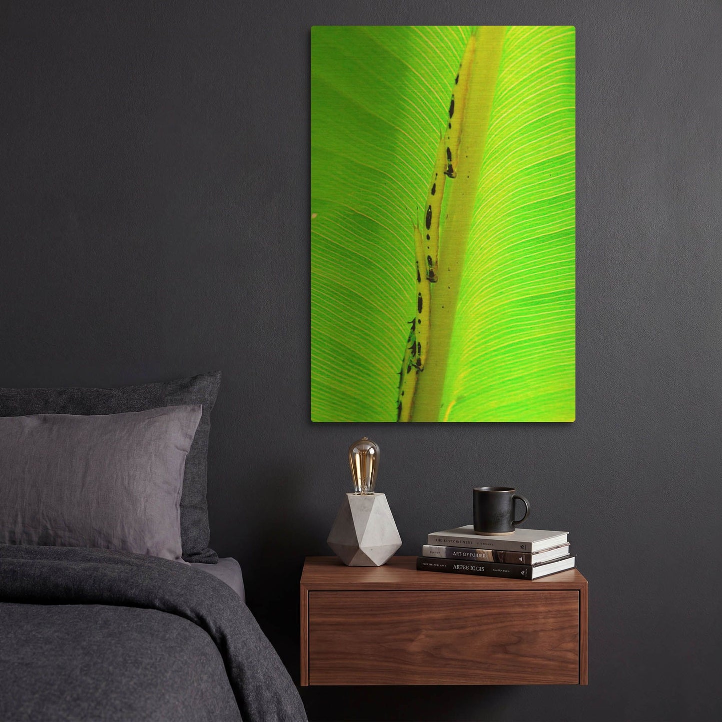 'Following The Leader' By Dana Brett Munach Gold Metal Wall Art