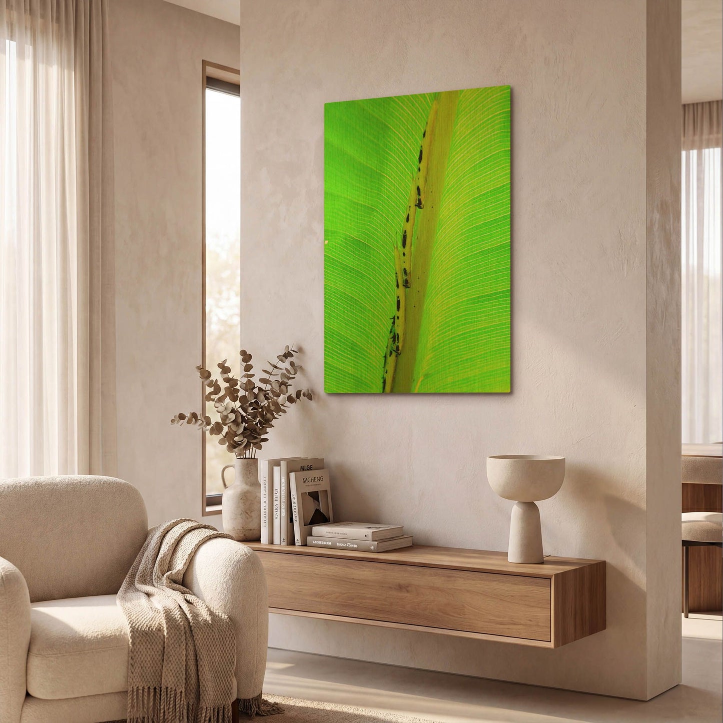 'Following The Leader' By Dana Brett Munach Gold Metal Wall Art