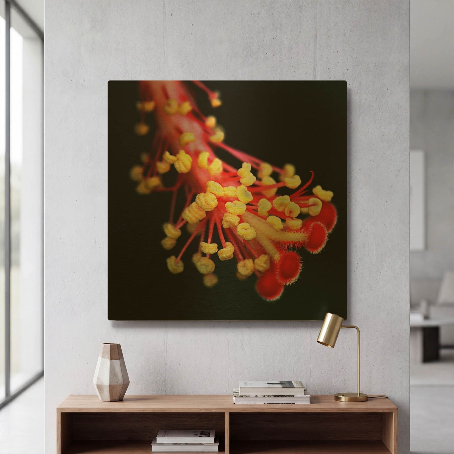 'Pistol' By Dana Brett Munach Gold Metal Wall Art