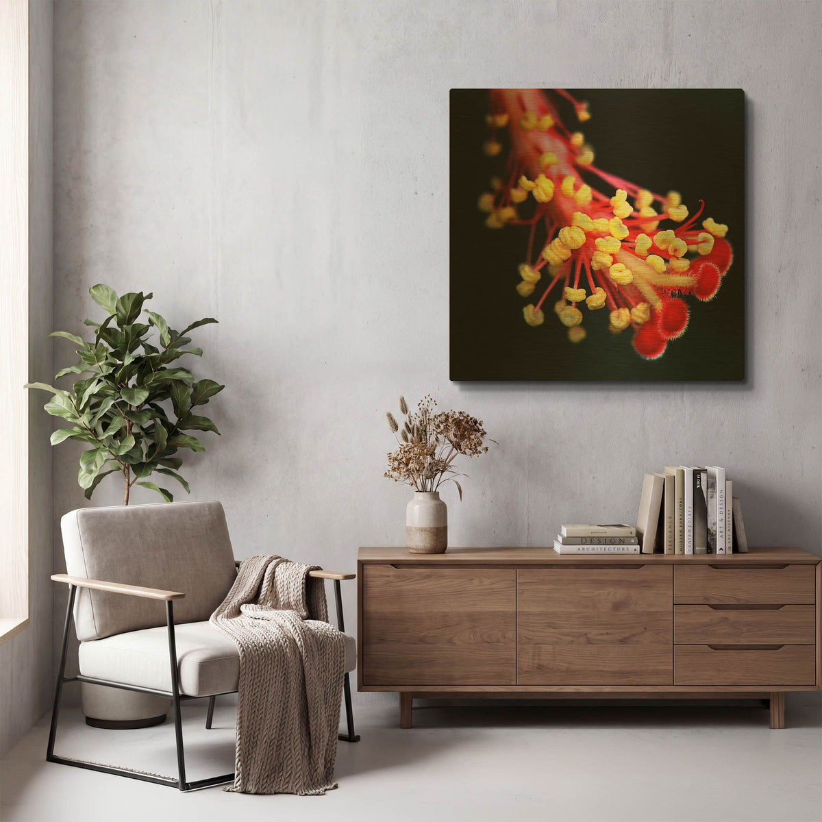 'Pistol' By Dana Brett Munach Gold Metal Wall Art