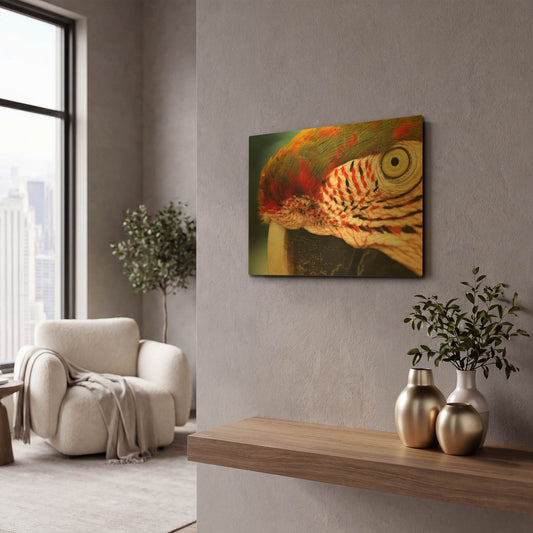 'Polly' By Dana Brett Munach Gold Metal Wall Art