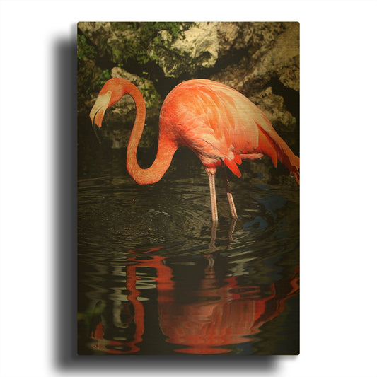 'Reflections' By Dana Brett Munach Gold Metal Wall Art