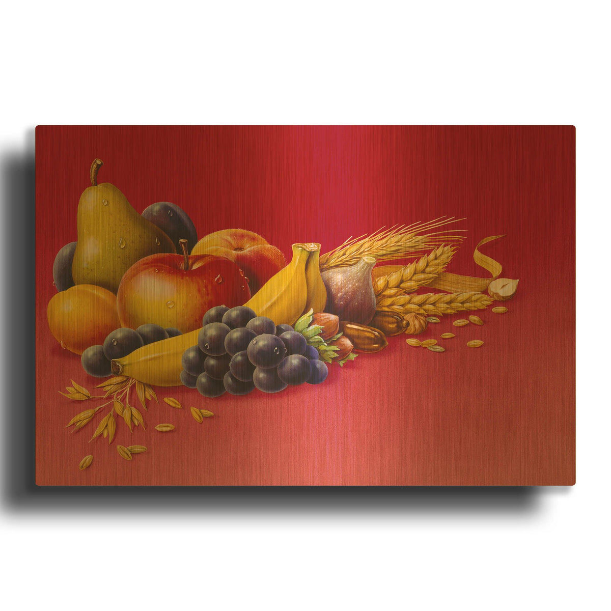 'Fruit' By Harro Maass Gold Metal Wall Art