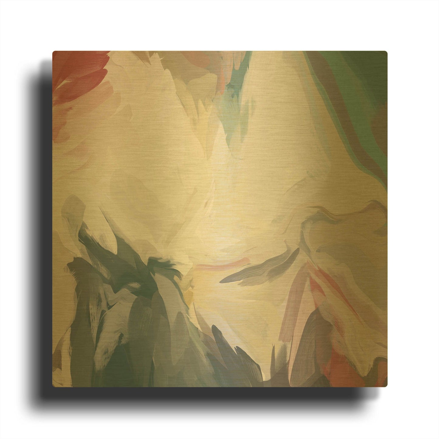 'From Day to Day 5' By Irena Orlov Gold Metal Wall Art