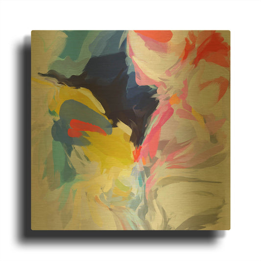 'Divine Potential 3' By Irena Orlov Gold Metal Wall Art