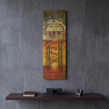 'Shackin Up' By James Mazzotta Gold Metal Wall Art