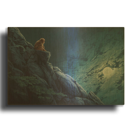 'Anniversary' By Joh Naito Gold Metal Wall Art