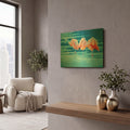 'Early Summer Breeze' By Joh Naito Gold Metal Wall Art
