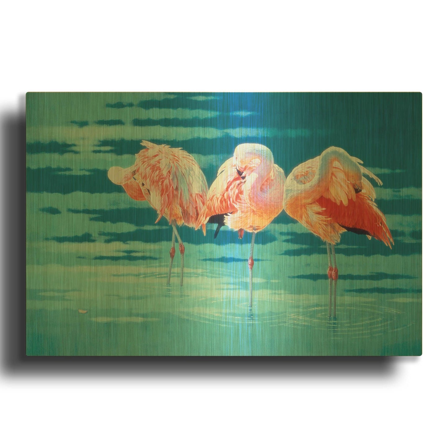 'Early Summer Breeze' By Joh Naito Gold Metal Wall Art