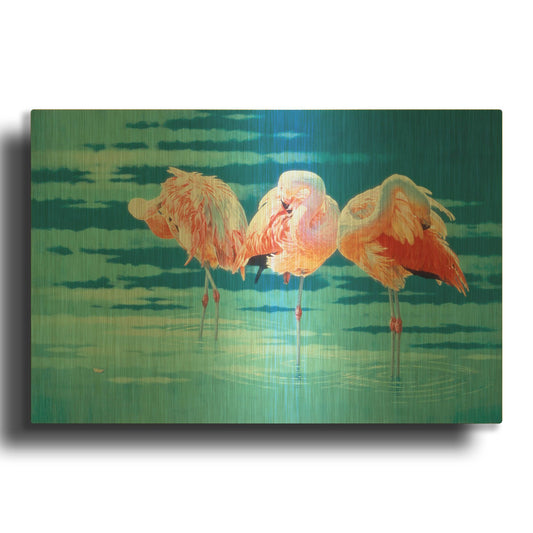 'Early Summer Breeze' By Joh Naito Gold Metal Wall Art