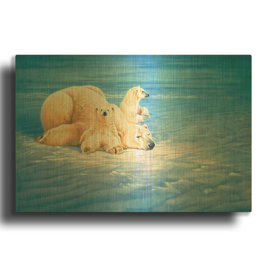 'Good Boy Spany' By Joh Naito Gold Metal Wall Art