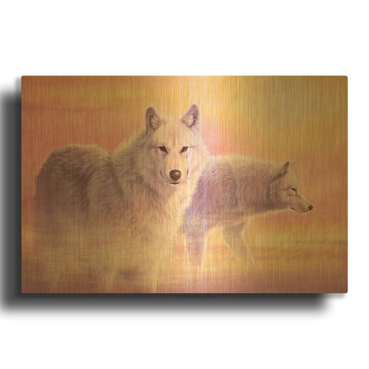 'Grace' By Joh Naito Gold Metal Wall Art
