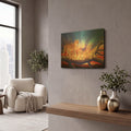 'Innocence' By Joh Naito Gold Metal Wall Art