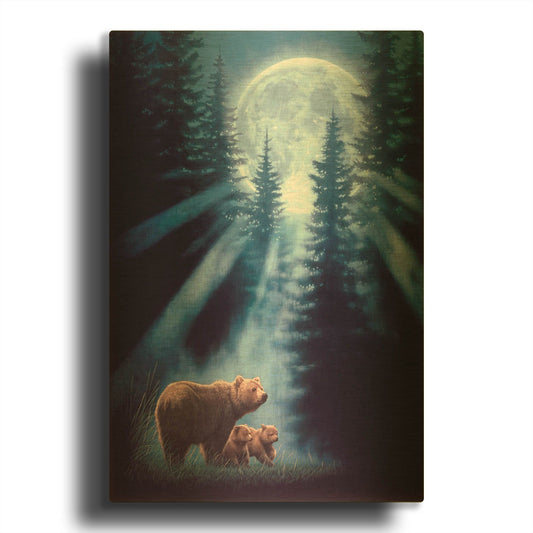 'Pure Feeling' By Joh Naito Gold Metal Wall Art