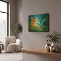 'Summer Fragrance' By Joh Naito Gold Metal Wall Art