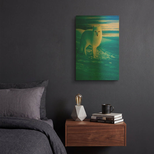 'The Pupil' By Joh Naito Gold Metal Wall Art