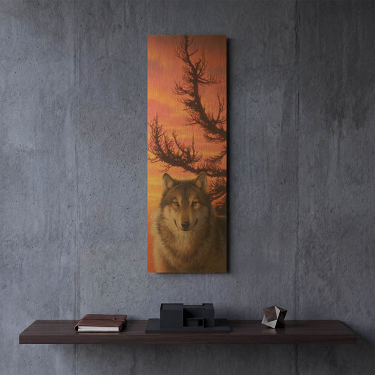 'Warm Sky' By Joh Naito Gold Metal Wall Art
