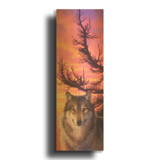 'Warm Sky' By Joh Naito Gold Metal Wall Art
