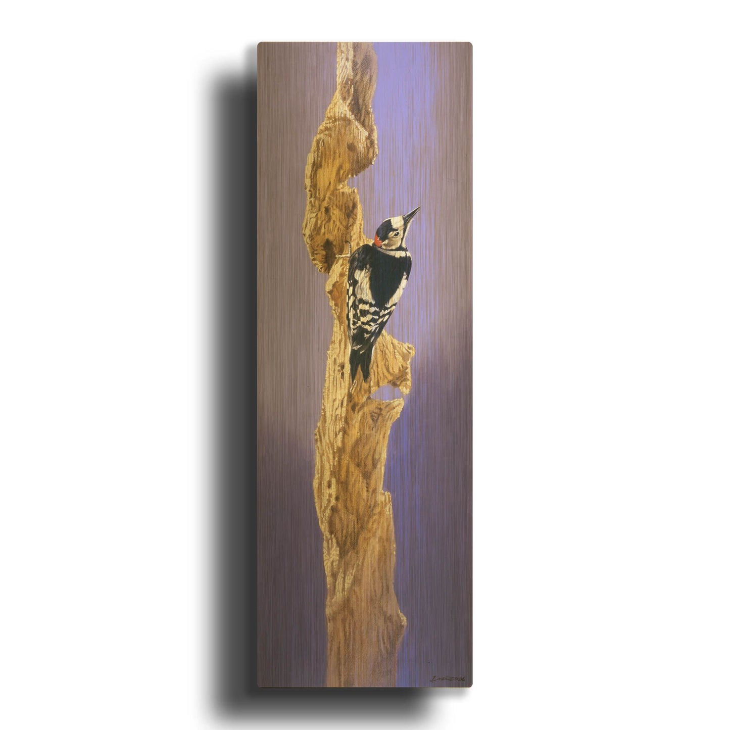 'Resting' By Joh Naito Gold Metal Wall Art