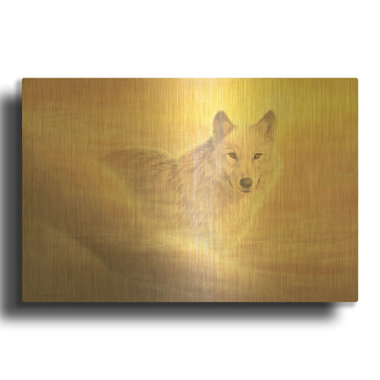 'Evening Mist' By Joh Naito Gold Metal Wall Art