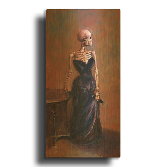 'Madame X-Ray' By Marie Marfia Fine Art Gold Metal Wall Art