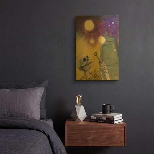 'Orbs!' By Marie Marfia Fine Art Gold Metal Wall Art