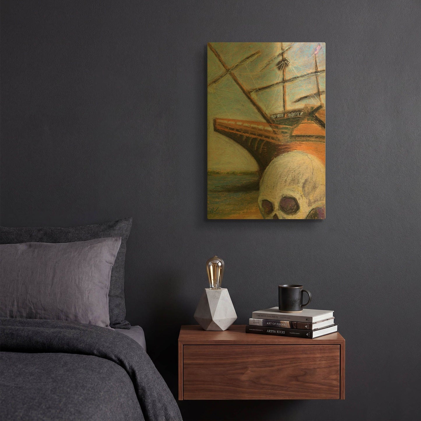'Photobomb' By Marie Marfia Fine Art Gold Metal Wall Art