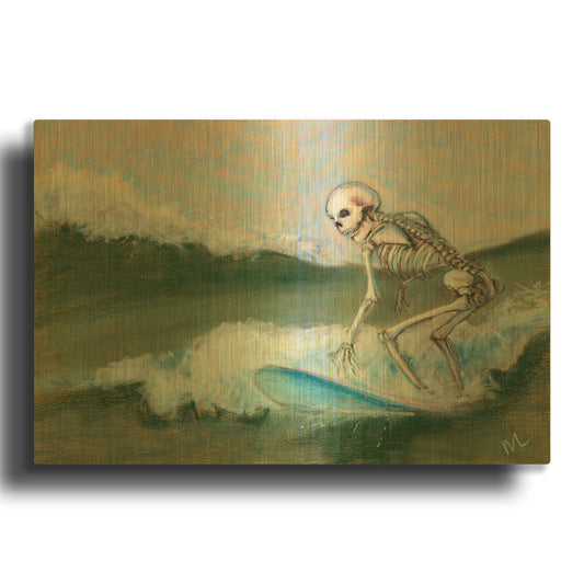 'Still Got it' By Marie Marfia Fine Art Gold Metal Wall Art