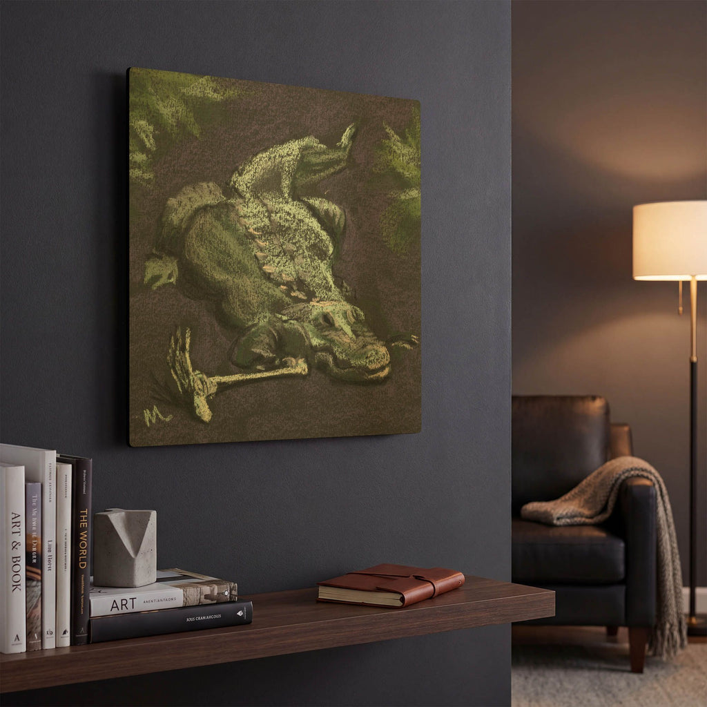 'That' By Marie Marfia Fine Art Gold Metal Wall Art