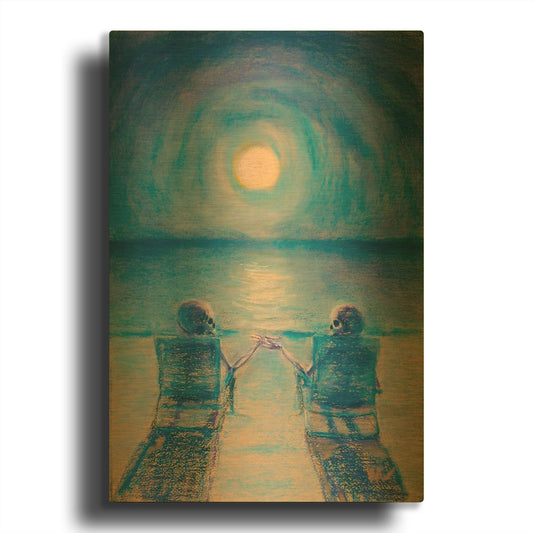 'Pull My Finger' By Marie Marfia Fine Art Gold Metal Wall Art