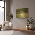 'Wave Portrait No. 28' By Marie Marfia Fine Art Gold Metal Wall Art