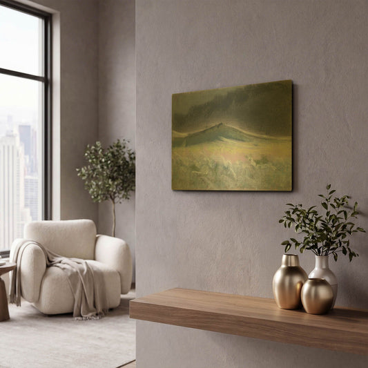 'Wave Portrait No. 28' By Marie Marfia Fine Art Gold Metal Wall Art