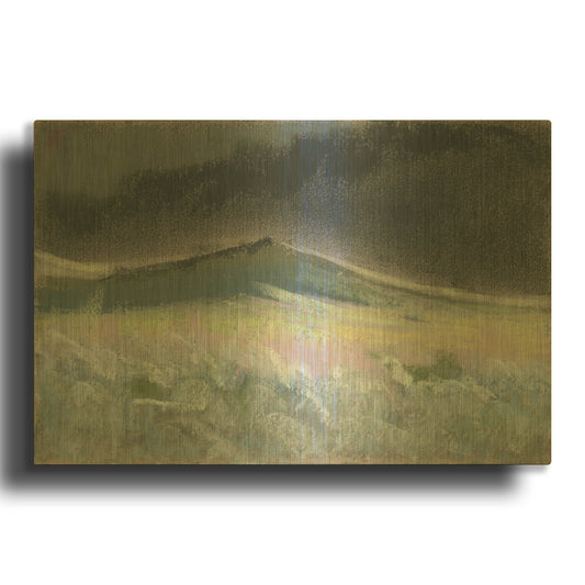 'Wave Portrait No. 28' By Marie Marfia Fine Art Gold Metal Wall Art